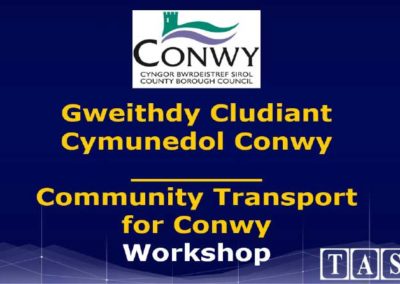 Five-year Community Transport Strategy for Conwy